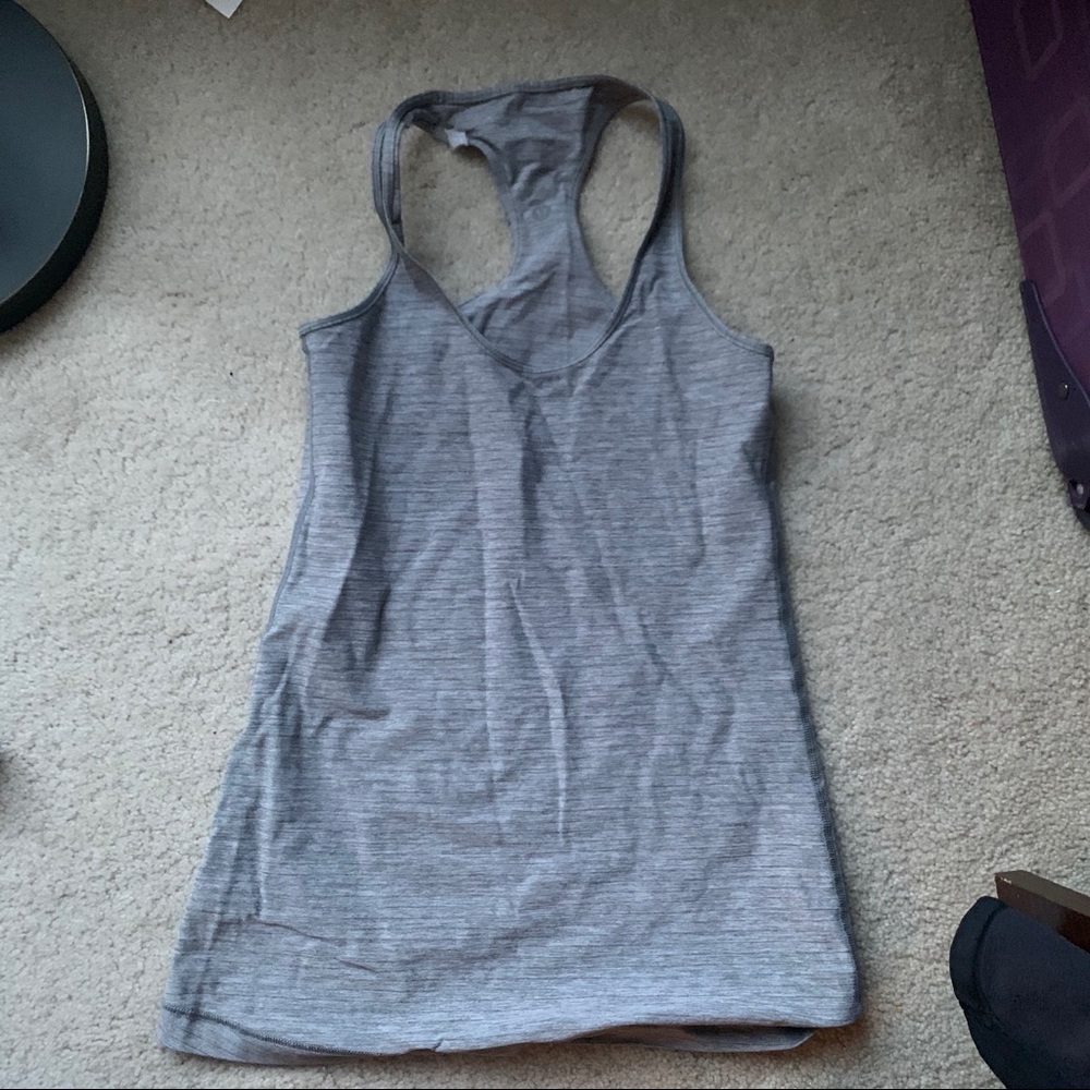 Lululemon cool racerback gray